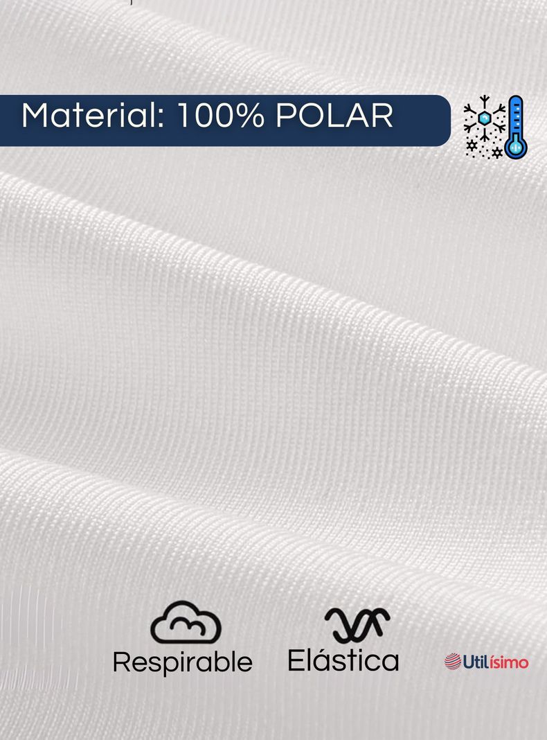 Camiseta Polera Beatle Polar Niño Primera Capa Surtido Cuello Alto-5