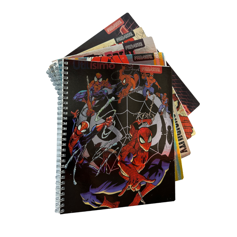 Pack 5 Cuadernos Heroes Matemática 7MM 100 hojas-0