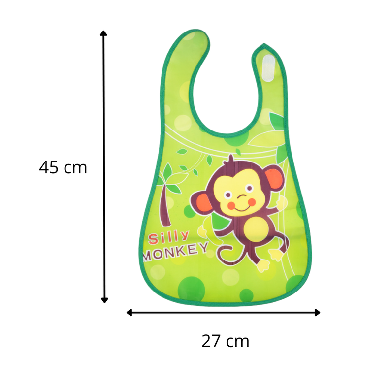 Pack 6 Baberos Plásticos Regulables Para Bebés Jump Kids-2