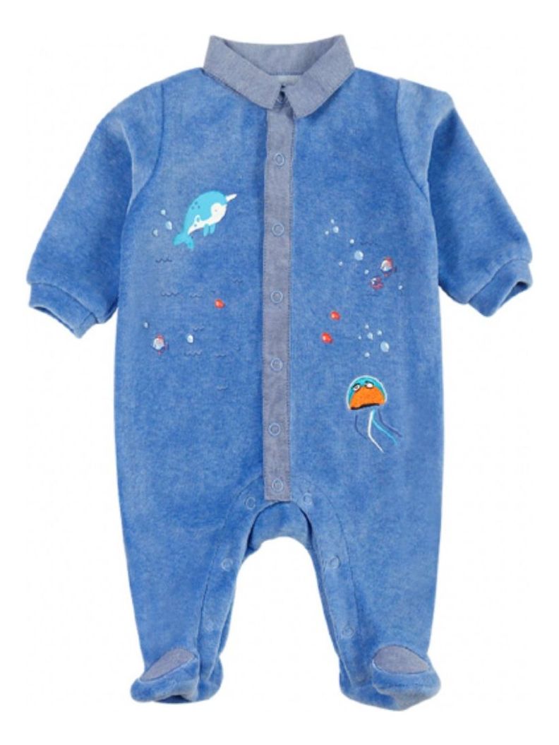 Enterito Bebe Niña Pijama Tedmimak Plush-0