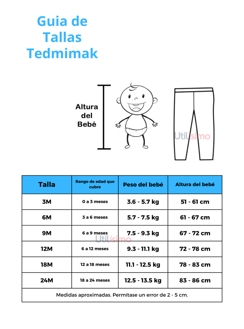 Set De 2 Pantalones De Algodón Tedmimak-2