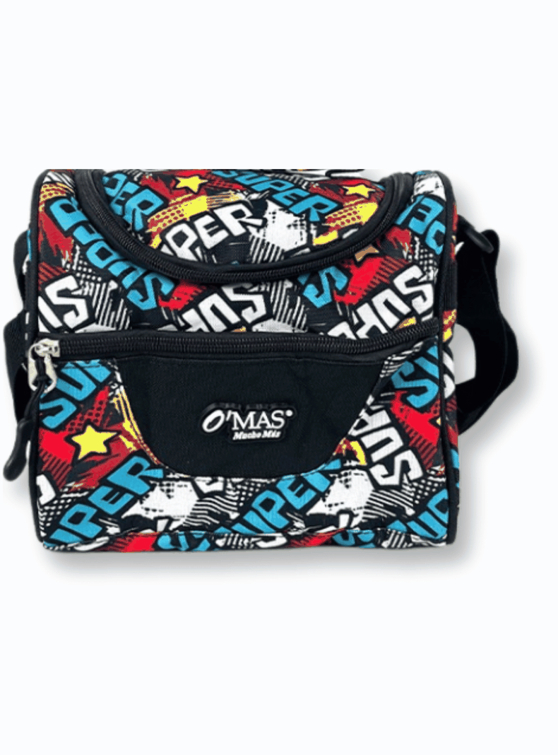 Mochila Con Lonchera Y Estuche 45cm Escolar Niño Cycling-3