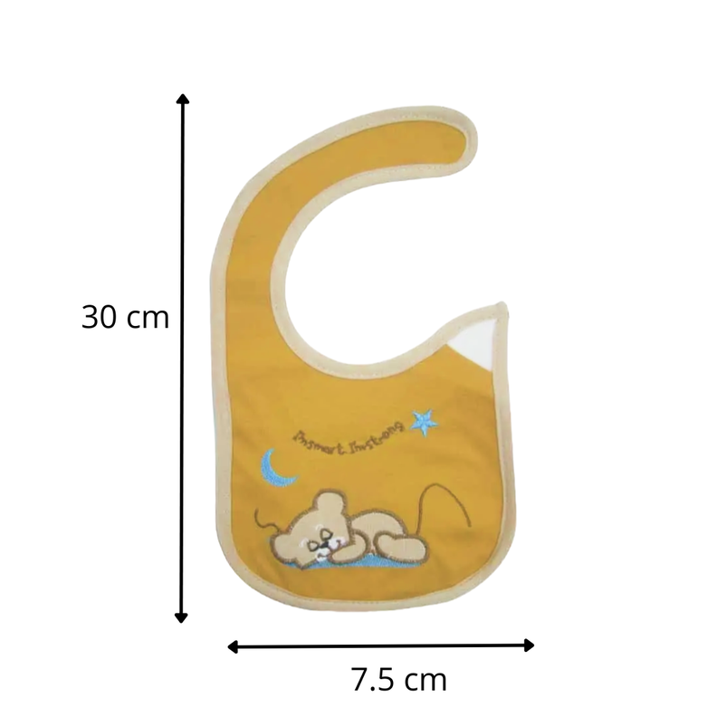 Pack 6 Baberos Impermeables Regulables Para Bebés Jump Kids-2