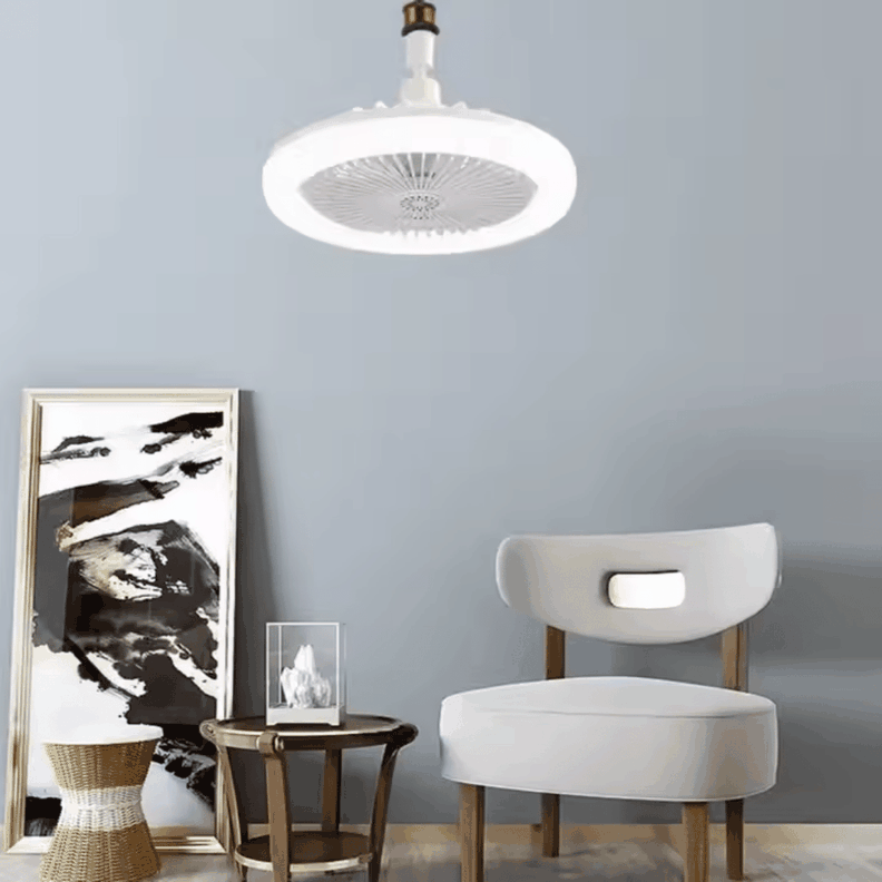 Lampara Ventilador Luz Blanca LED 30w con Control Remoto-5