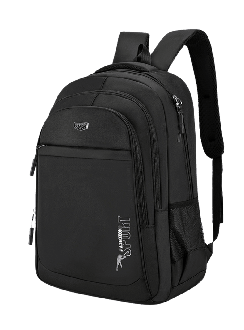 Mochila Escolar Juvenil y Universitario 50cm Diseno Multifuncional Black