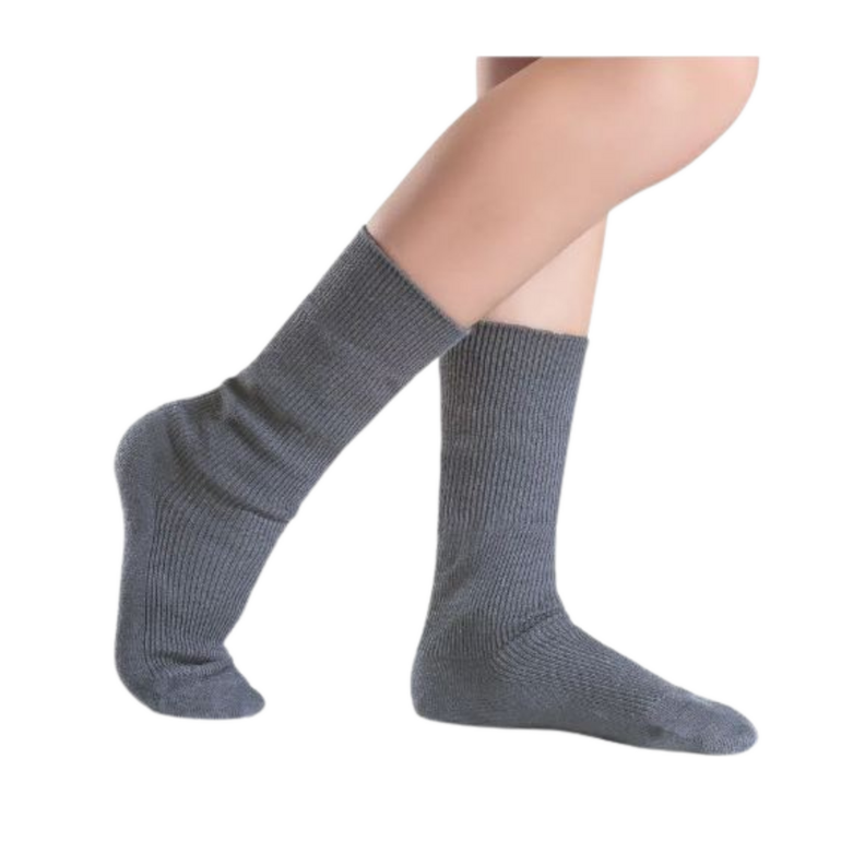 Pack 5 Calcetines Escolar Corto Gris Algodón OMAS-3