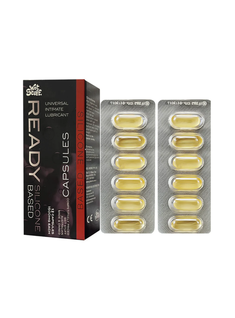 Pack 12 Capsulas Lubricante Intimo Base Silicona Premium-2