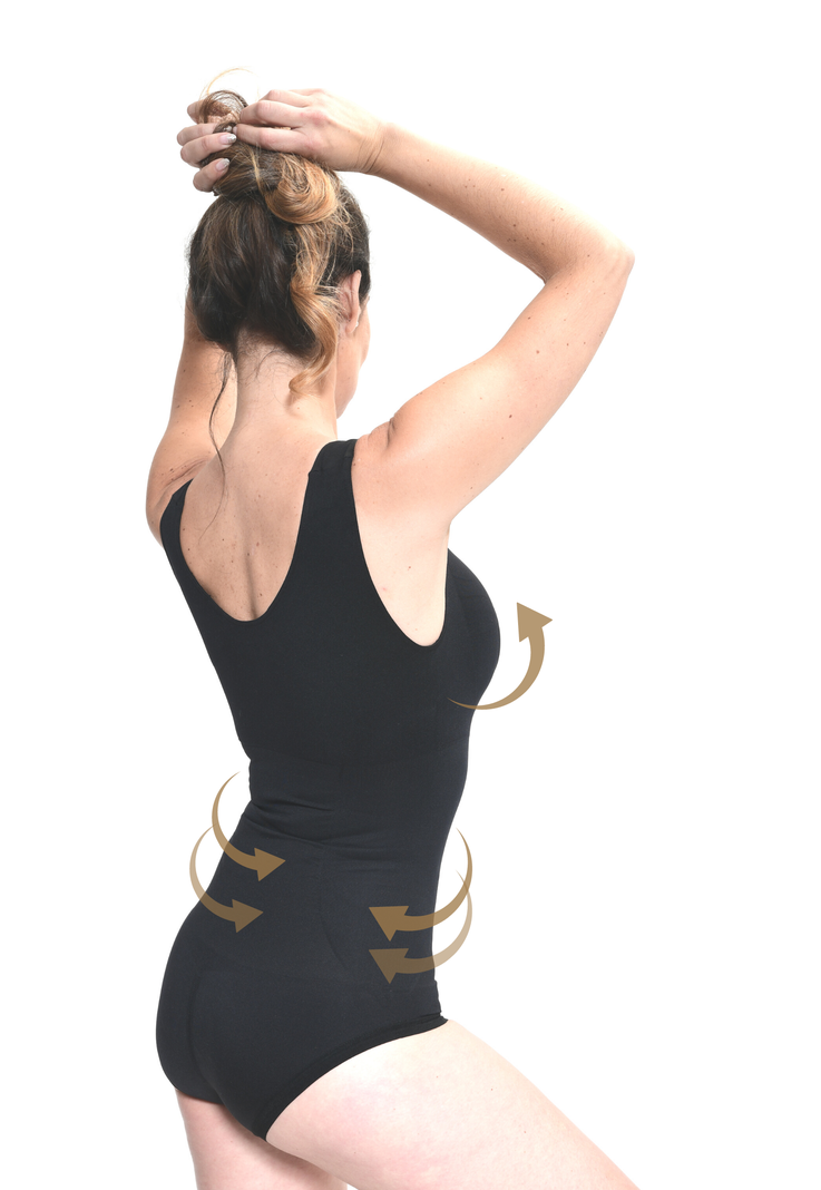 Body Modelador escote en V KARAM-1