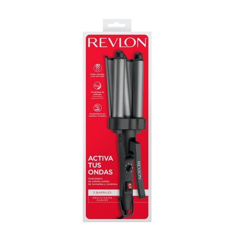Ondulador Waver Jumbo de 3 Barriles Revlon-2