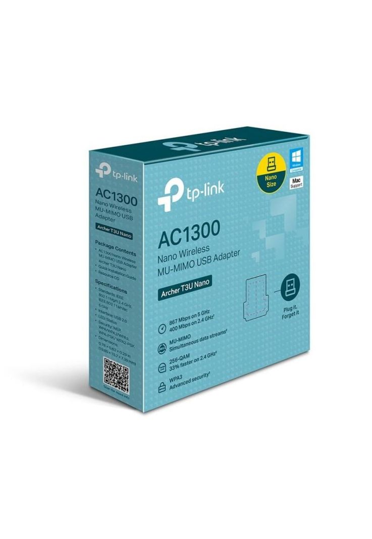 Adaptador Tp-Link AC1300 Archer T3U Nano-3