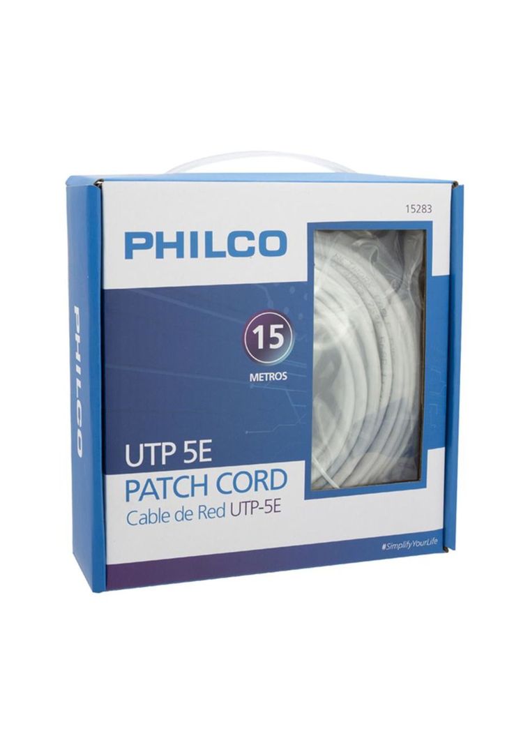 Cable de RED Philco UTP-5E 15Mts-3