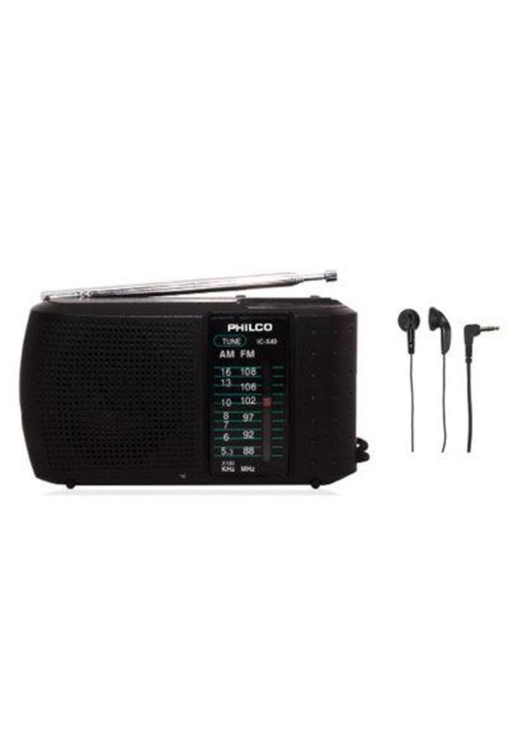 Radio Portatil C/ Parlante Y Audífono-0