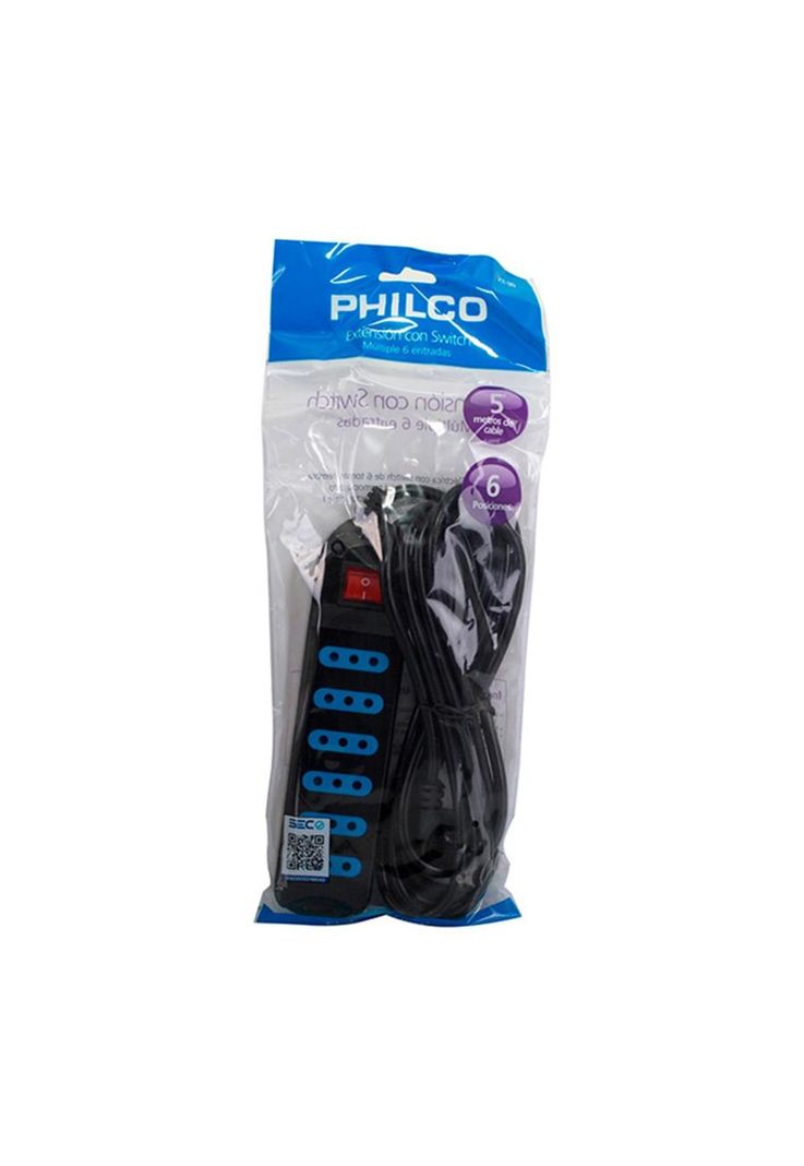 Extensión Philco XT30 6 Pos 5 Metros-4