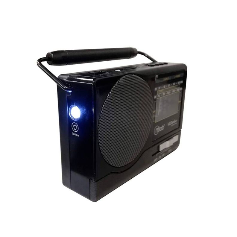 Radio Portátil Con Bluetooth Am Fm Usb Retro Viterbo Mlab-1