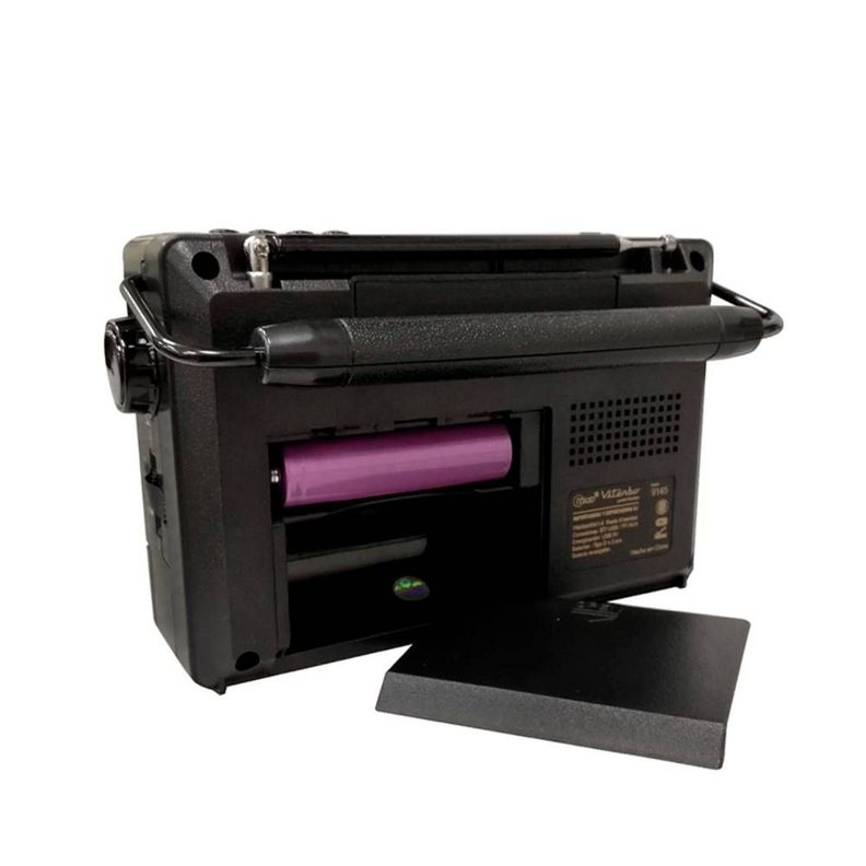Radio Portátil Con Bluetooth Am Fm Usb Retro Viterbo Mlab-2