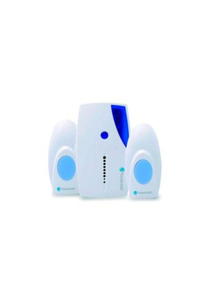Timbre Inalámbrico Powerlab Doble Led-0