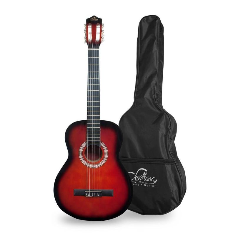 Guitarra Acústica Sevillana 30'' Con Funda Sunberts Mlab-0
