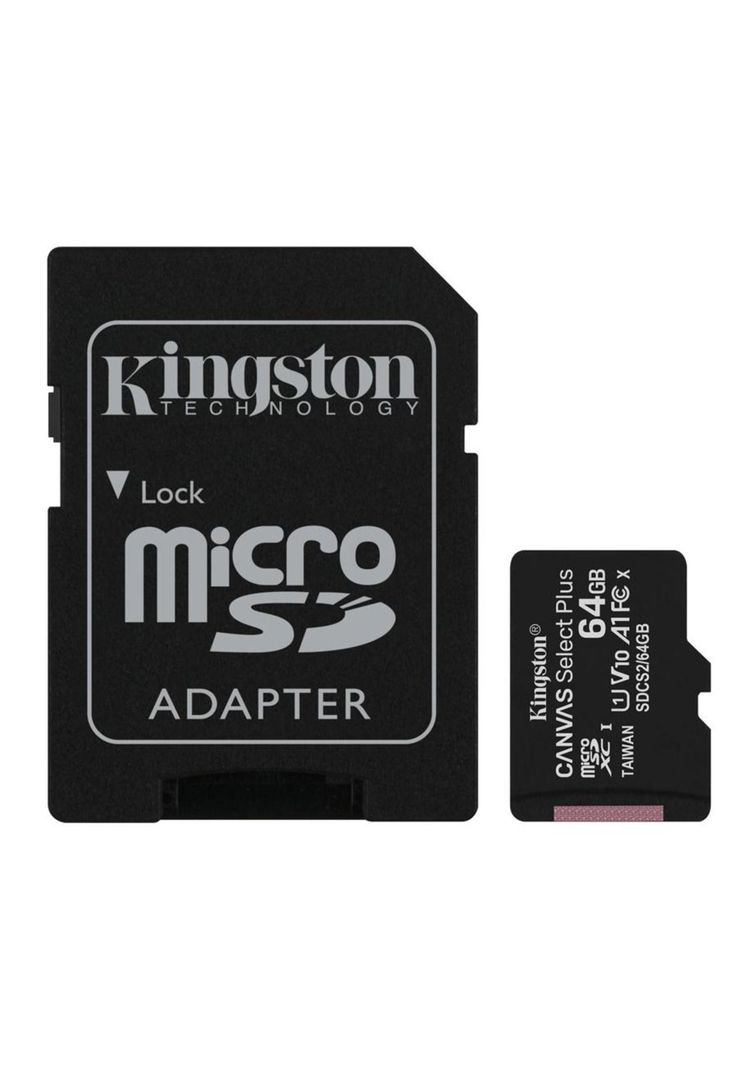 Micro Sd Kingston Select Pls 100r C10 64gb-0