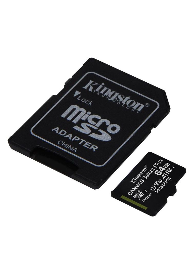 Micro Sd Kingston Select Pls 100r C10 64gb-1