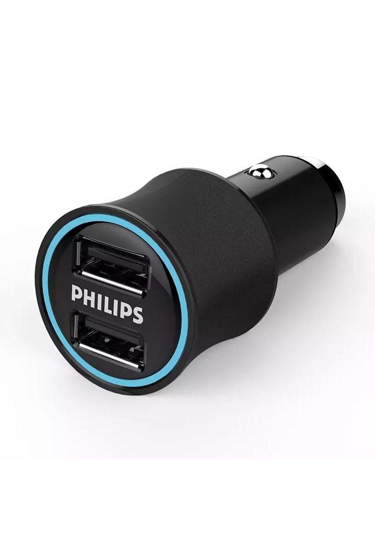 Cargador Philips DLP2553V Automóviles Doble 12 Volts-0