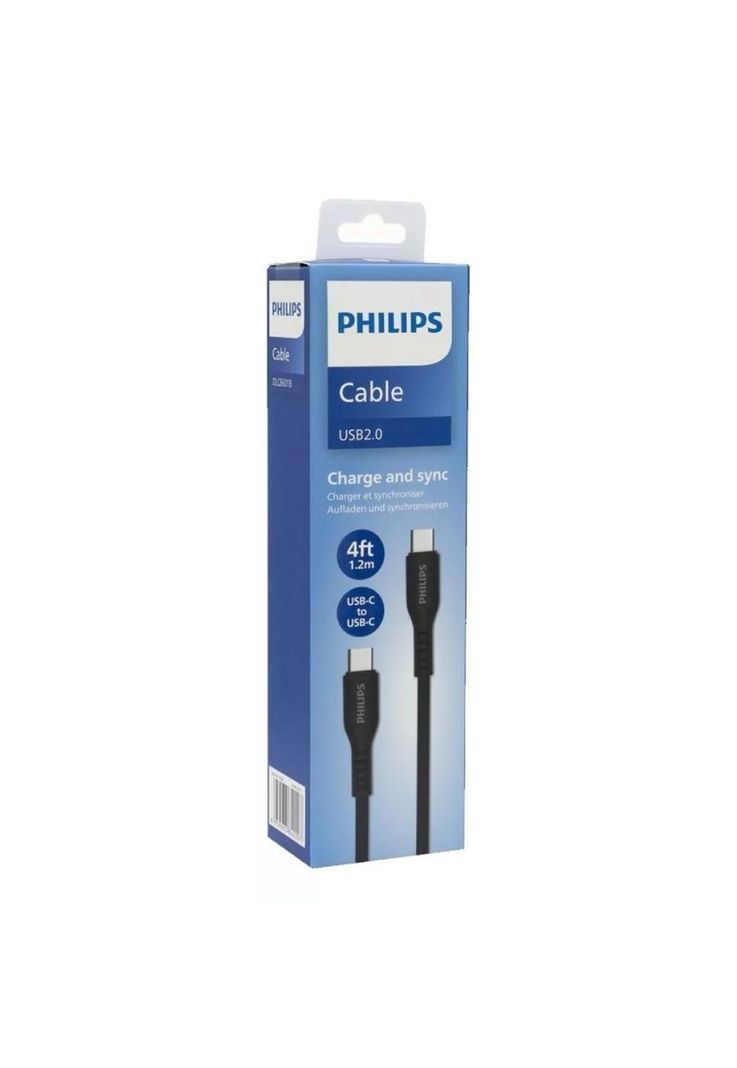Cable USB-C a USB-C Philips DLC8601B-3