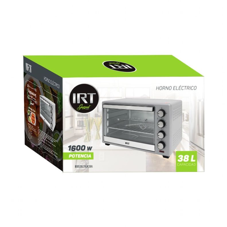 Horno eléctrico IRT de alta capacidad 38 litros-1