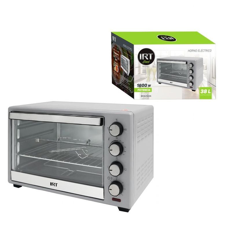 Horno eléctrico IRT de alta capacidad 38 litros-0
