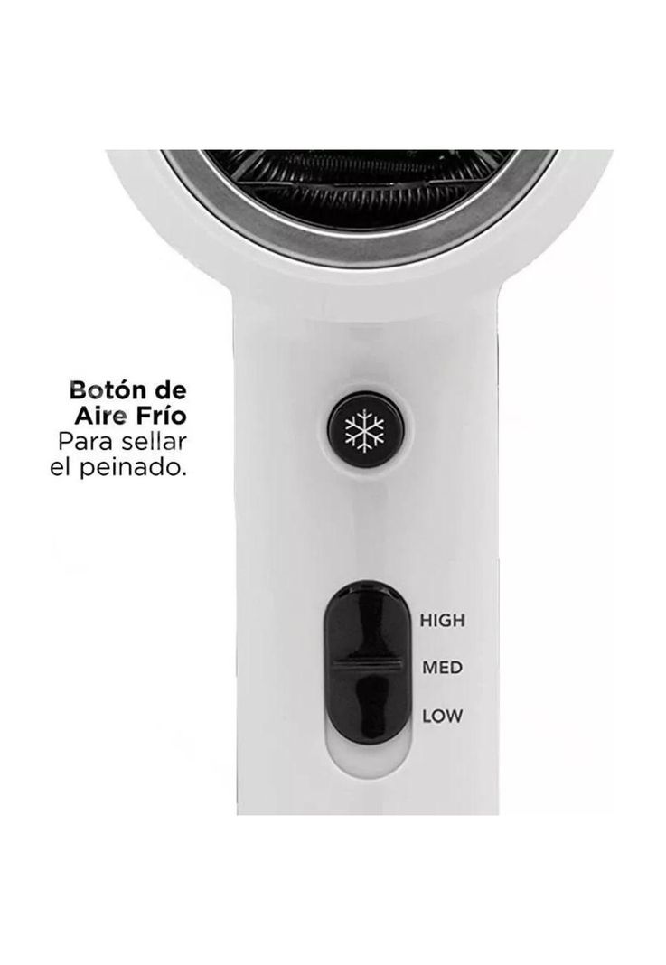 Secador Revlon 5296la2 Crystal 1875w Color Blanco-4