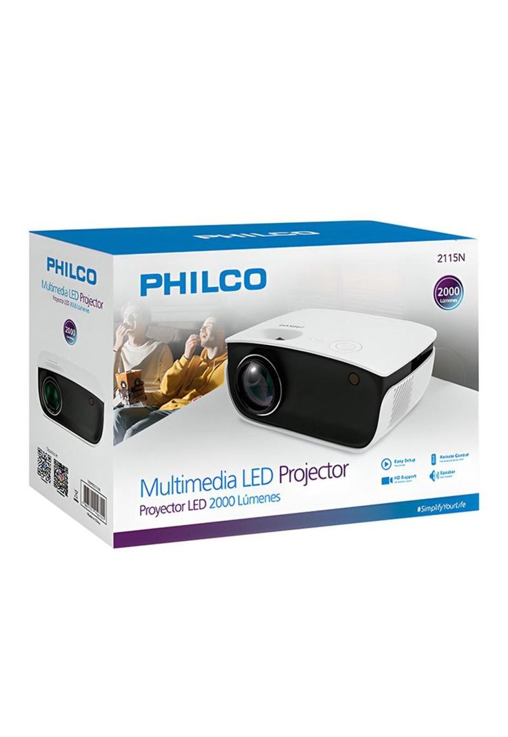 Proyector Philco 2000 Lumenes-5