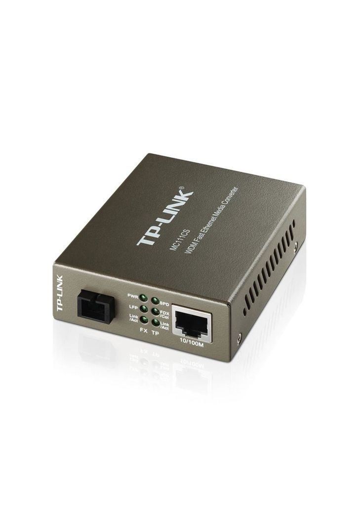 Conversor De Medios Wdm Tp-link Mc111cs  10/100mbps Fx-0