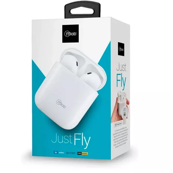 Audífonos Bluetooth Mlab Air Charge Touch Just Fly In Ear-1