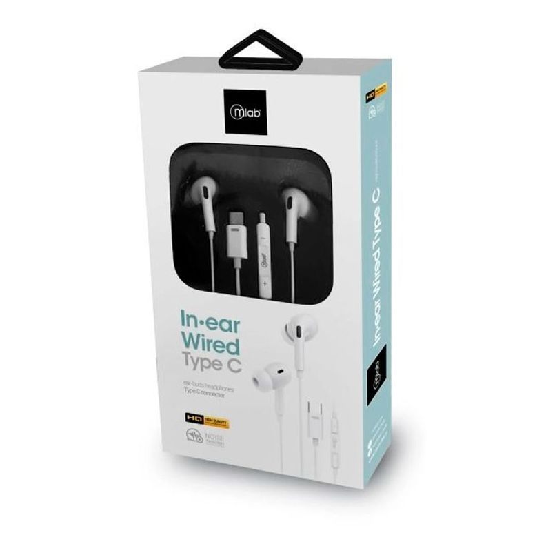 Audífonos Tipo-C Wired Mlab 8977   In Ear-2