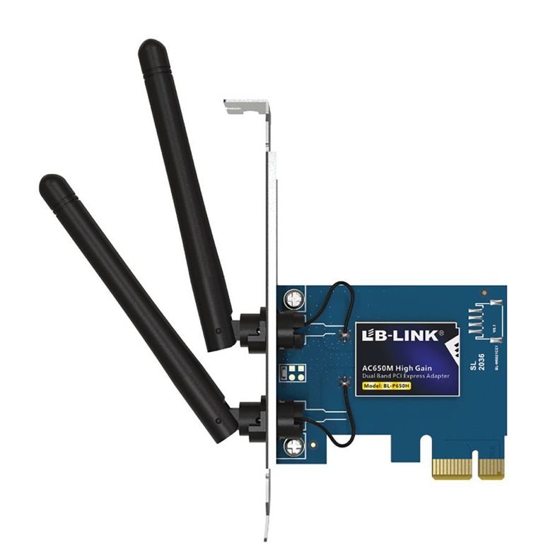 Adaptador Pci Express Wifi Ac650 Dual Band Bl-P650h LB-LINK-3