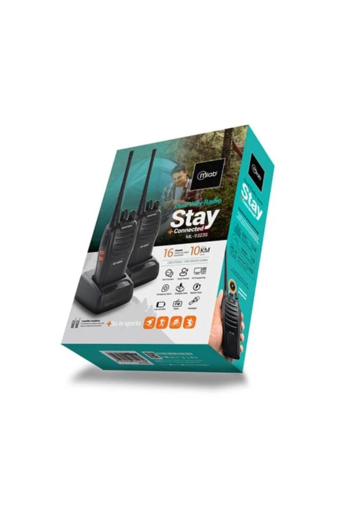 Pack de Radio Intercomunicacion Mlab 9323-5