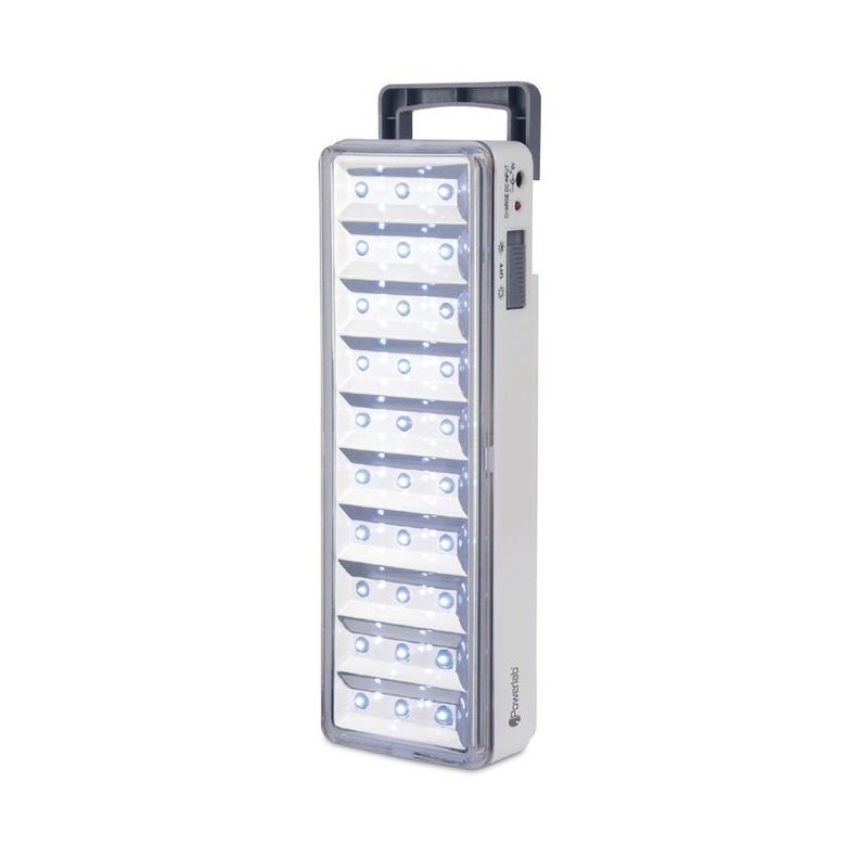 Lámpara De Emergencia Powerlab 7258 Led Con Batería Recargable 5w Blanco-0