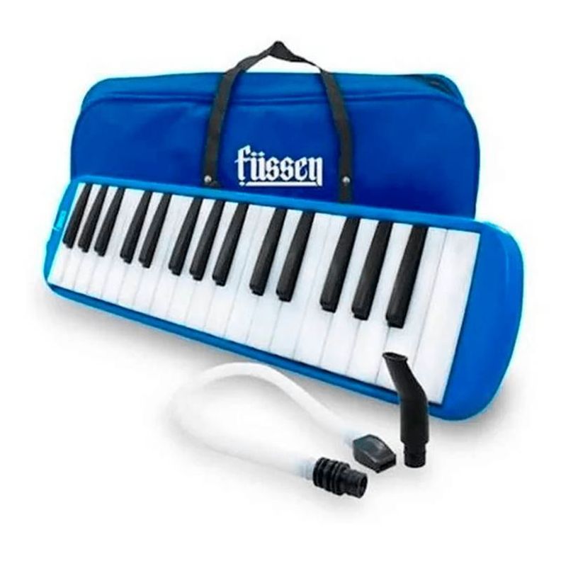 Teclado Musical Fussen Melódica 32 Azul-0