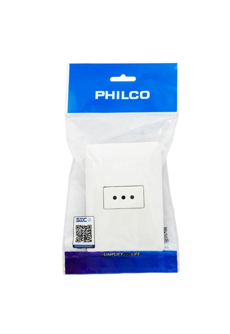 Enchufe Para Muro Simple 250V 10A-2