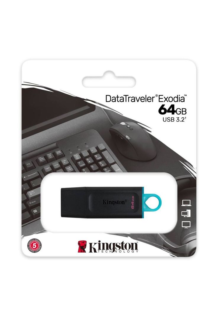 Pendrive Kingston Datatraveler Exodia 64GB USB 3.2-2