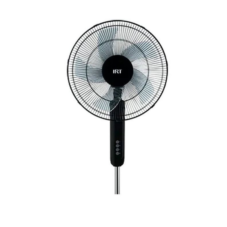 Ventilador de Pie IRT de 16" con Cabezal Oscilante y Potencia de 50W-1