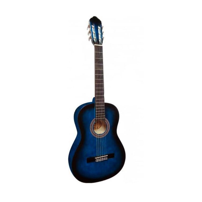 Guitarra Acústica Sevillana 39'' Con Funda Azul Mlab-0
