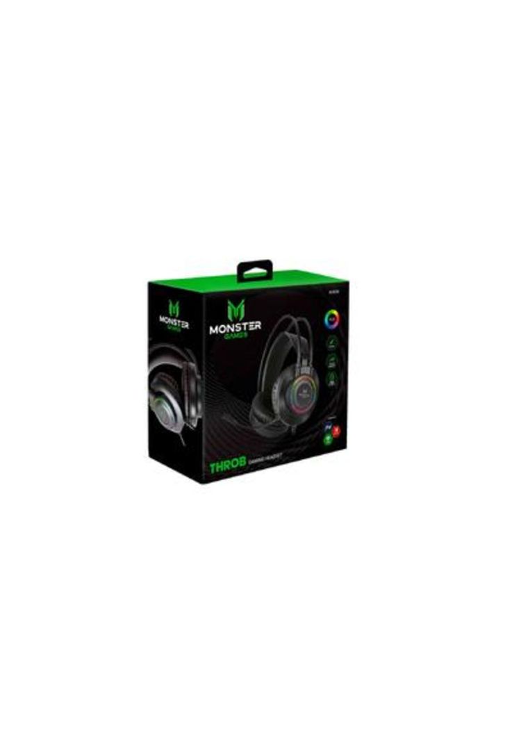 Audífonos Gamer Throb Monster Games Over-ear-2