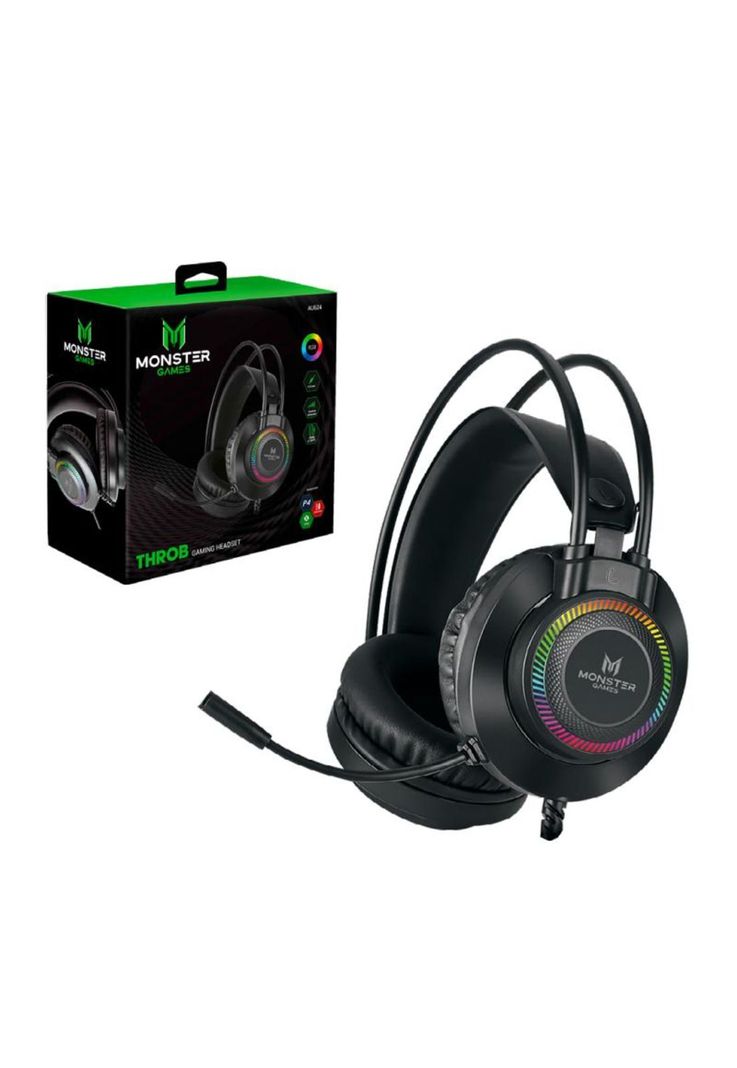 Audífonos Gamer Throb Monster Games Over-ear-4