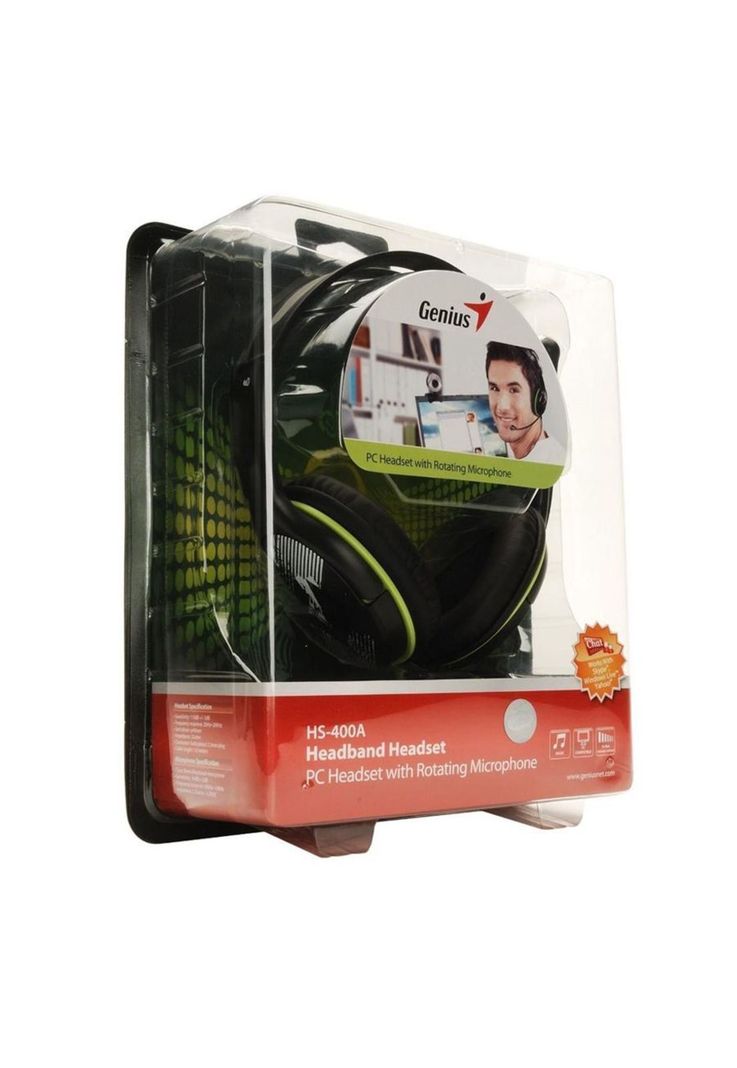 Audífonos Multimedia Genius Hs-400 Over-Ear-6