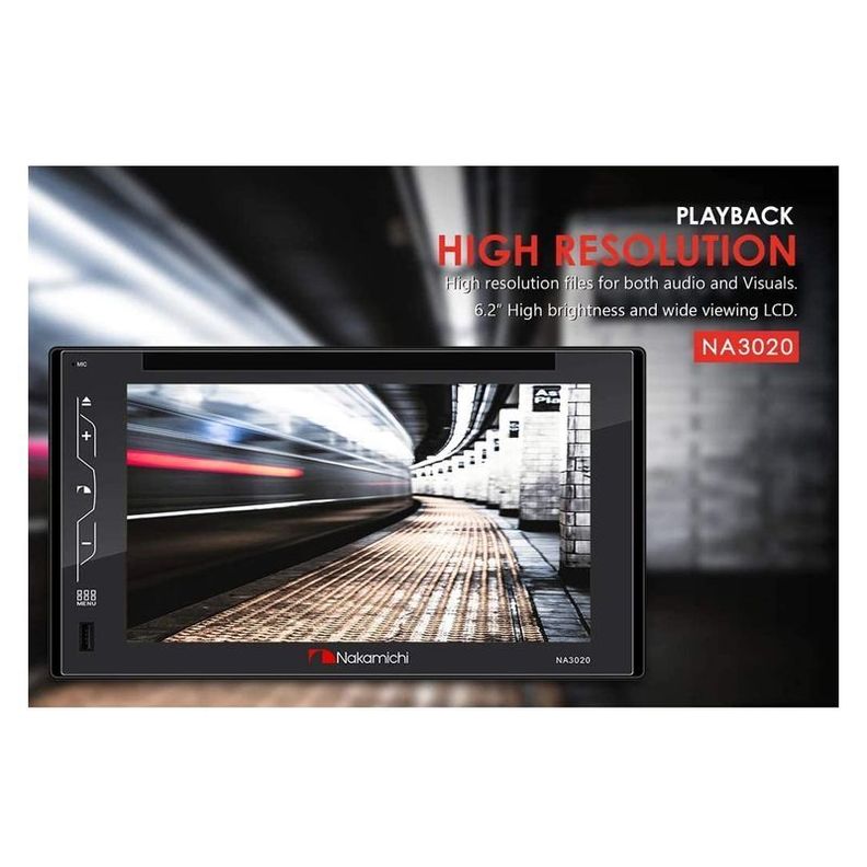 Radio Pantalla 6.2 Usb Dvd Bluetooth Nakamichi-2