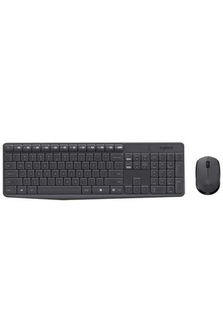 Combo Teclado Y Mouse Inalámbrico Logitech Mk235-1