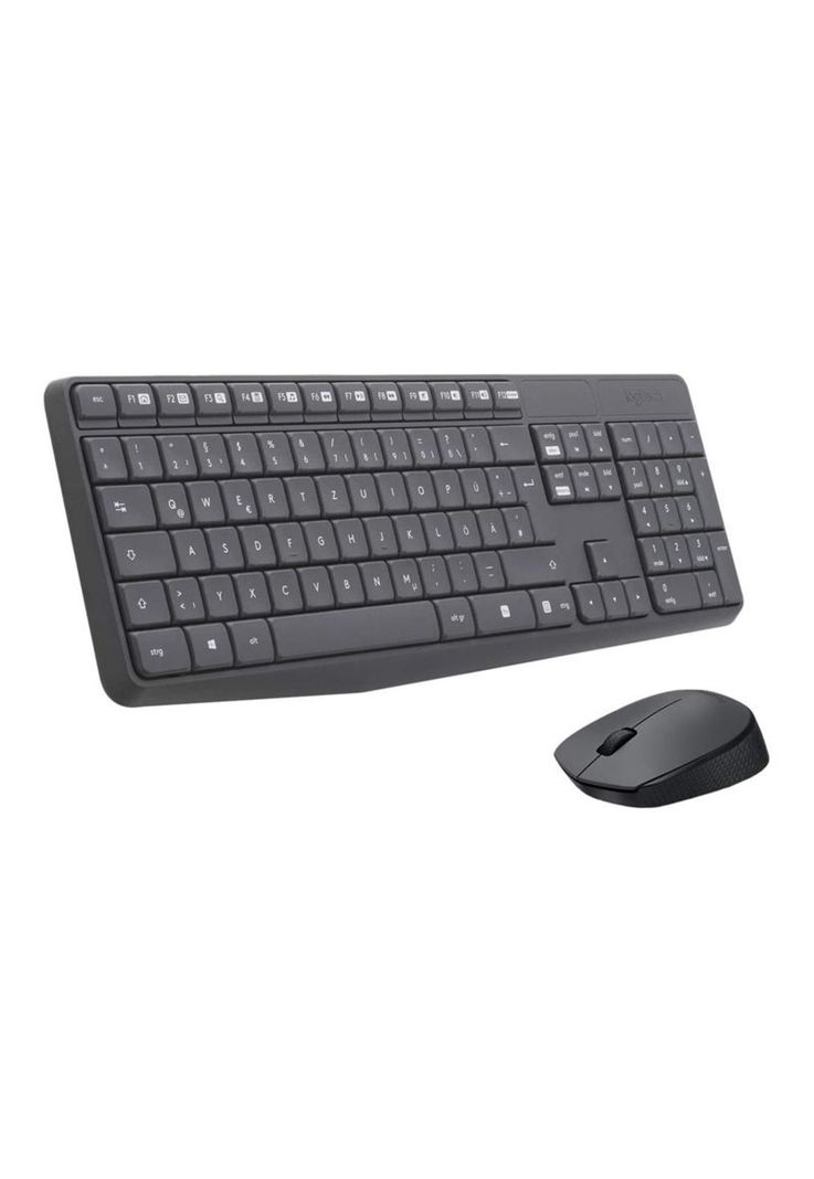 Combo Teclado Y Mouse Inalámbrico Logitech Mk235-2