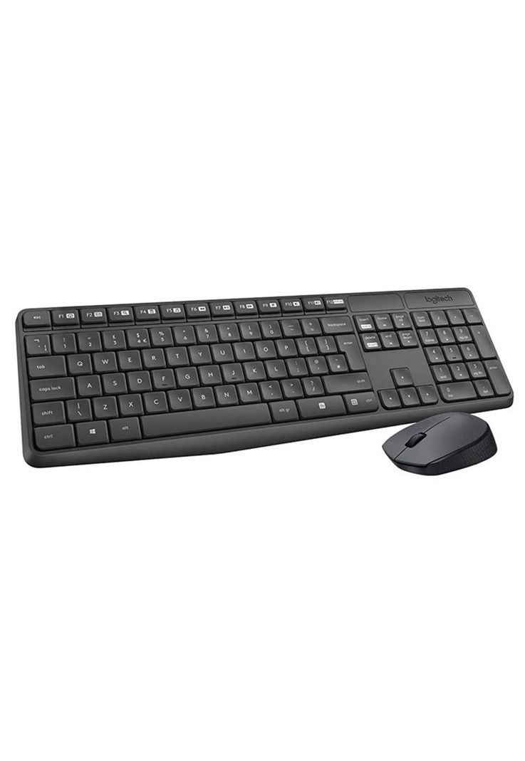 Combo Teclado Y Mouse Inalámbrico Logitech Mk235-4