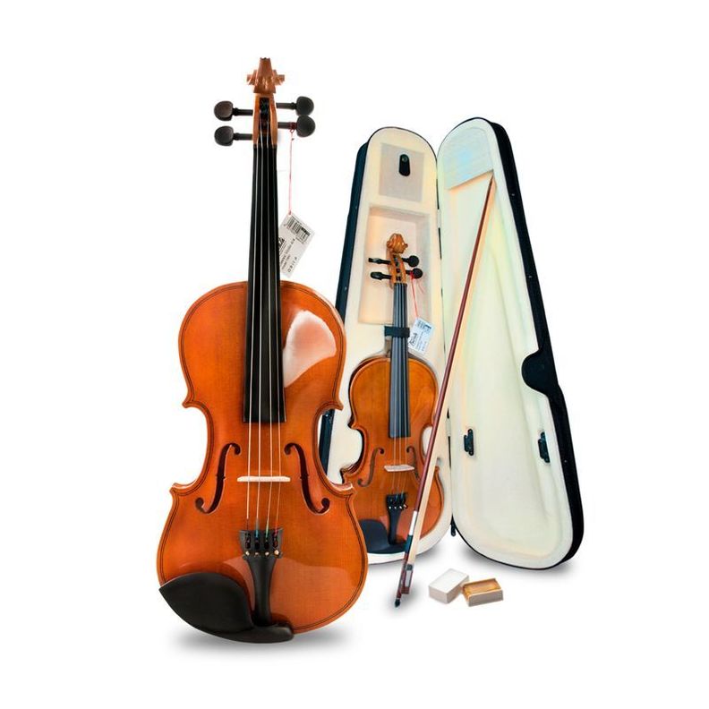 Violín 4/4 C/ Traviata Estuche Y Accesorios.-0