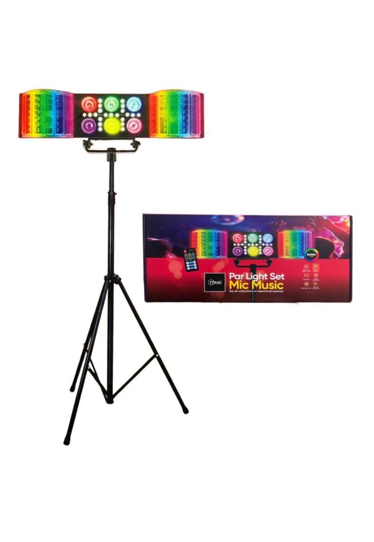 Set de Luces Mlab 9426 Par Light RGB Strobe-2