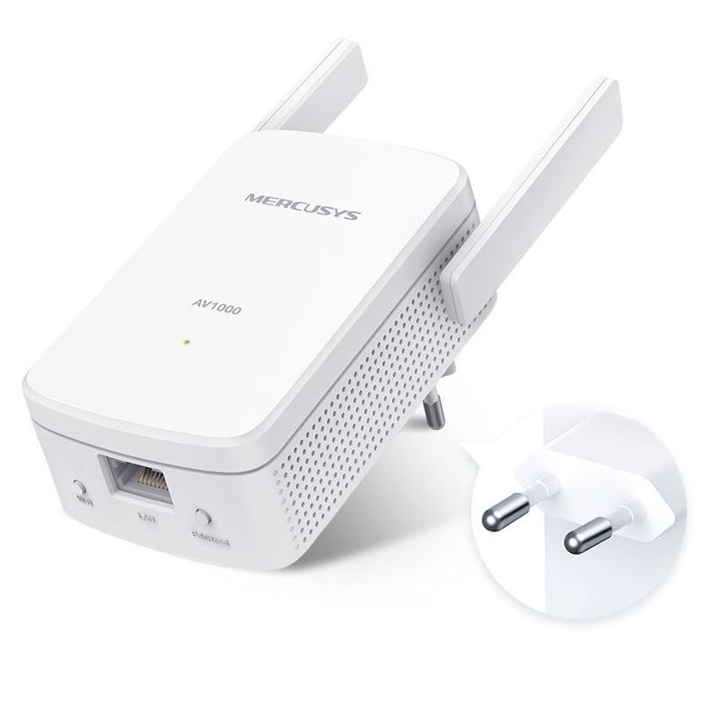 Extensor de Red PLC con Wi-Fi y Gigabit de Mercusys MP510-3